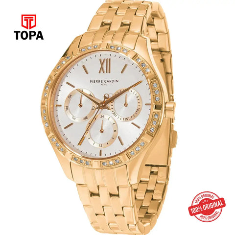 Pierre Cardin CF.1033.MG Metal Band Women Watch - Topa