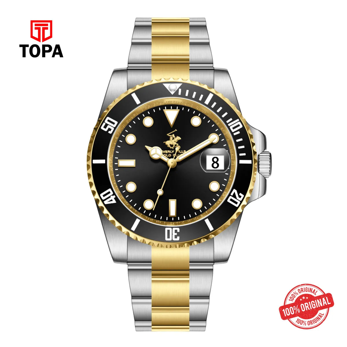 Polo Men's Stainless Steel Watch BP3791X.250 - Topa