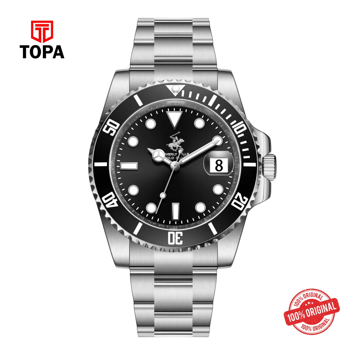 Polo Men's Stainless Steel Watch BP3791X.350 - Topa