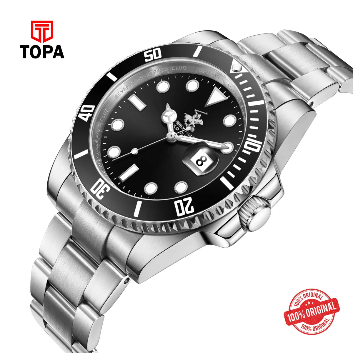 Polo Men's Stainless Steel Watch BP3791X.350 - Topa