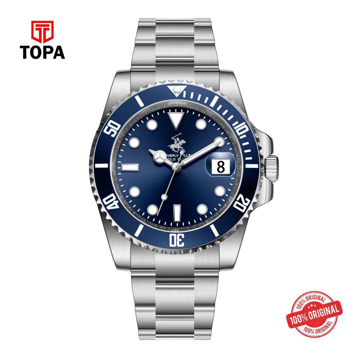 Polo Men's Stainless Steel Watch BP3791X.390 - Topa
