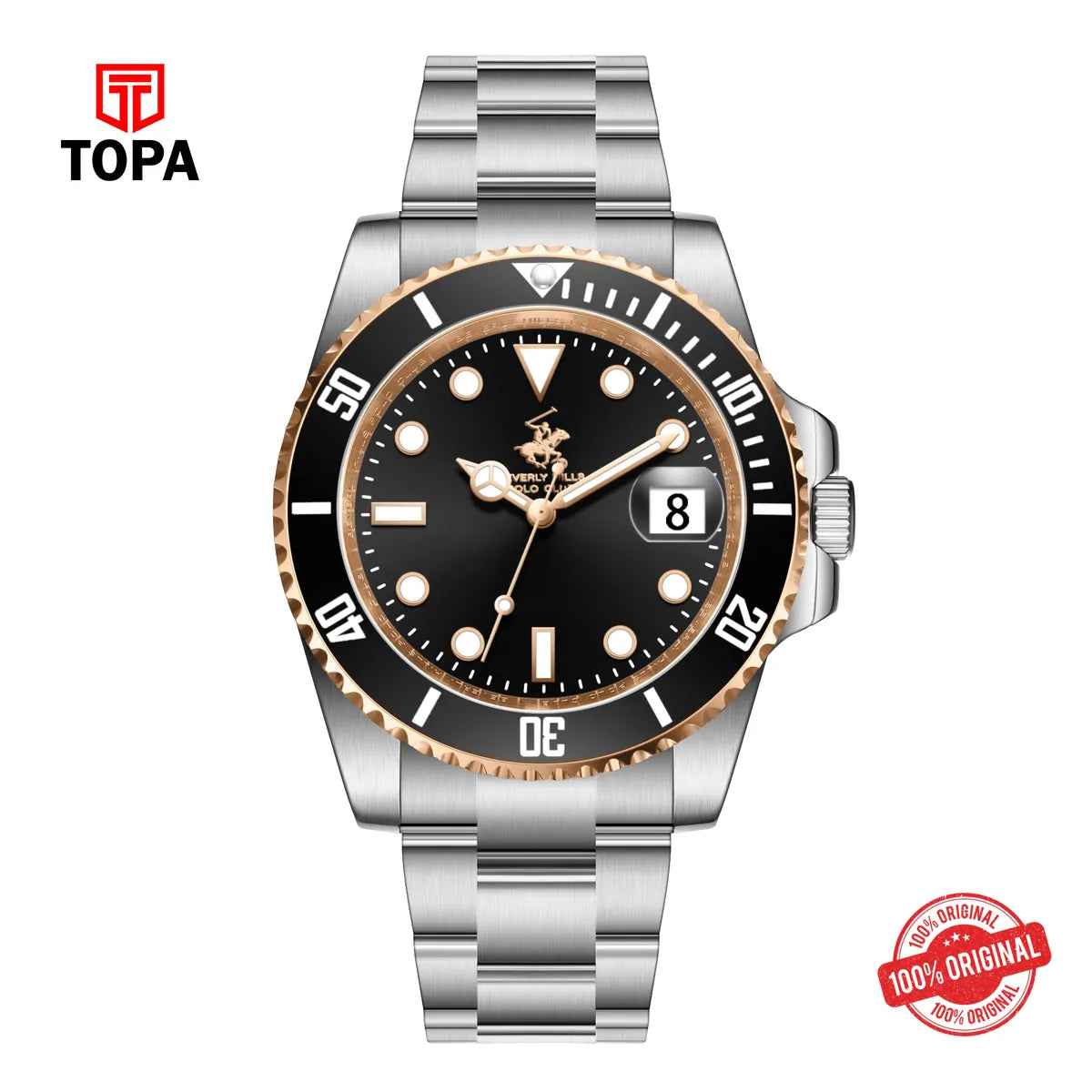 Polo Men's Stainless Steel Watch BP3791X.550 - Topa