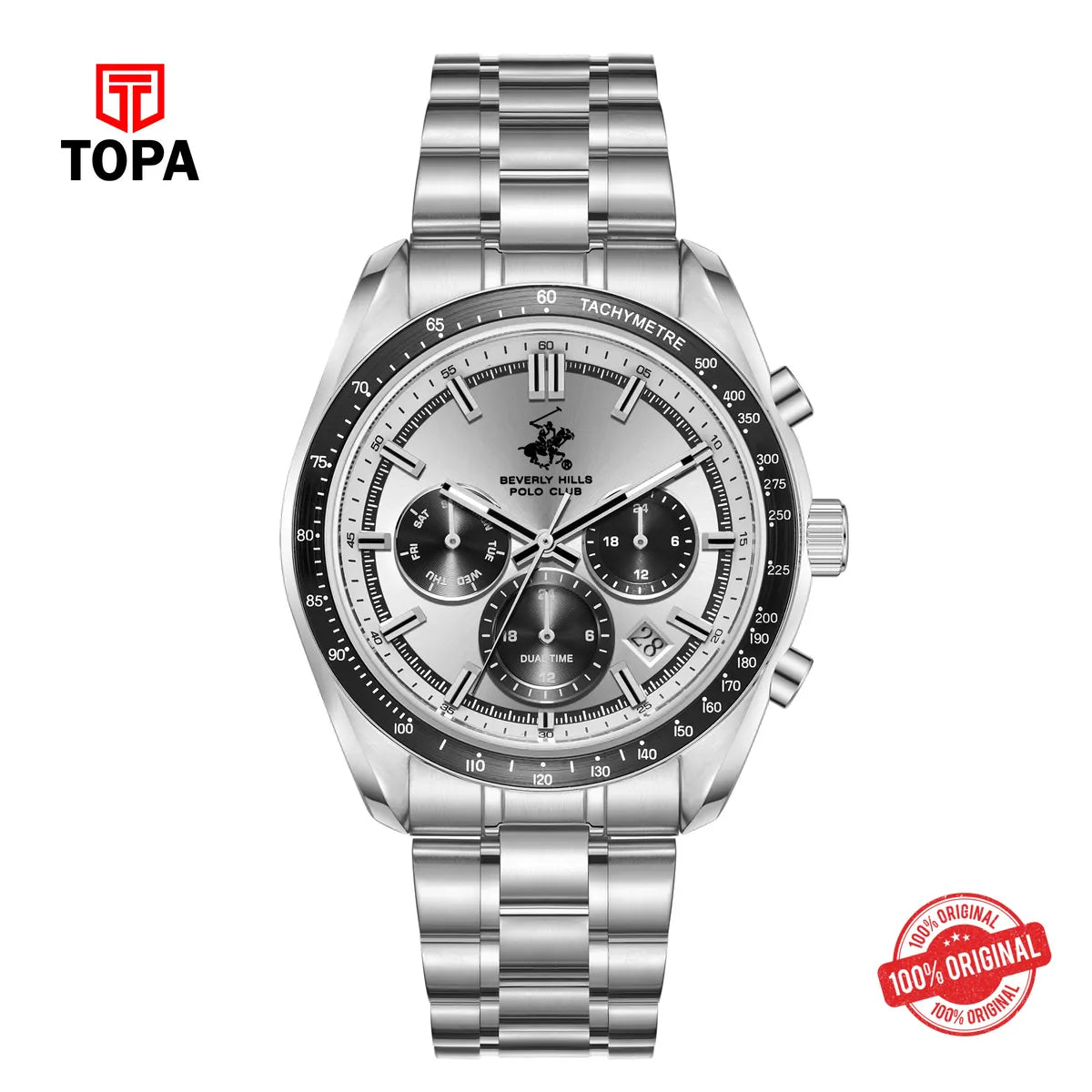 Polo Men's Stainless Steel Watch BP3814X.330 - Topa