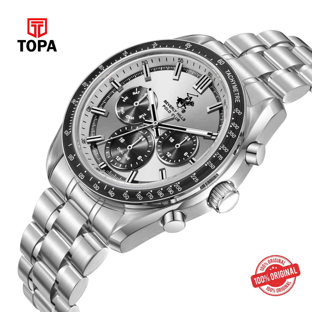 Polo Men's Stainless Steel Watch BP3814X.330 - Topa