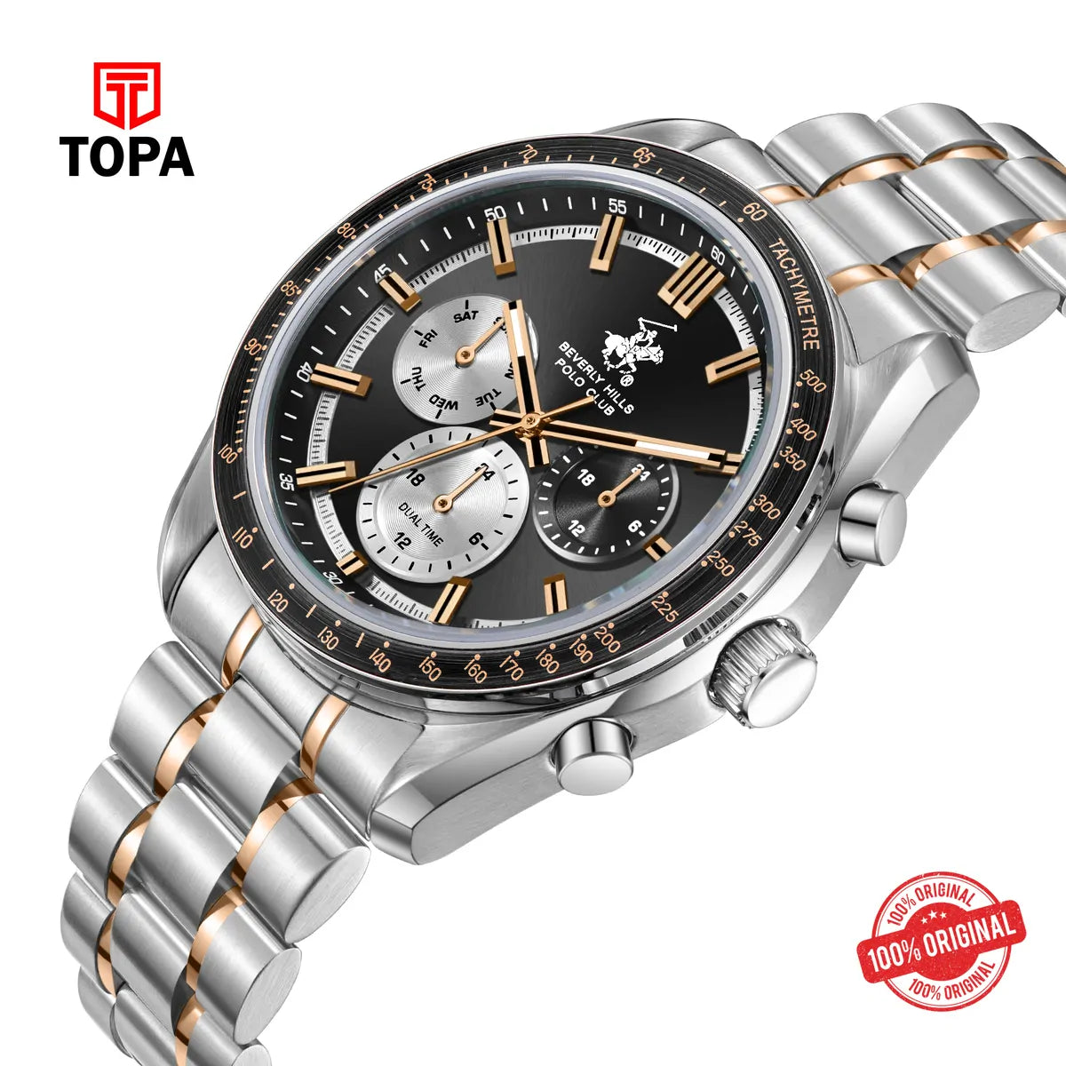 Polo Men's Stainless Steel Watch BP3814X.550 - Topa