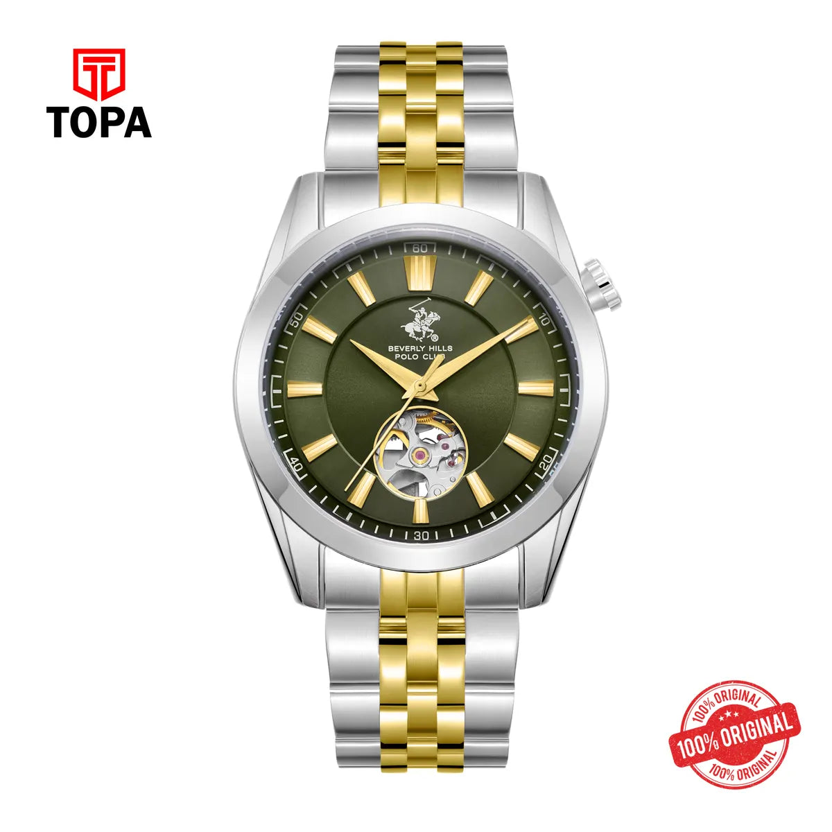 Polo Men's Stainless Steel Watch BP3816X.270 - Topa