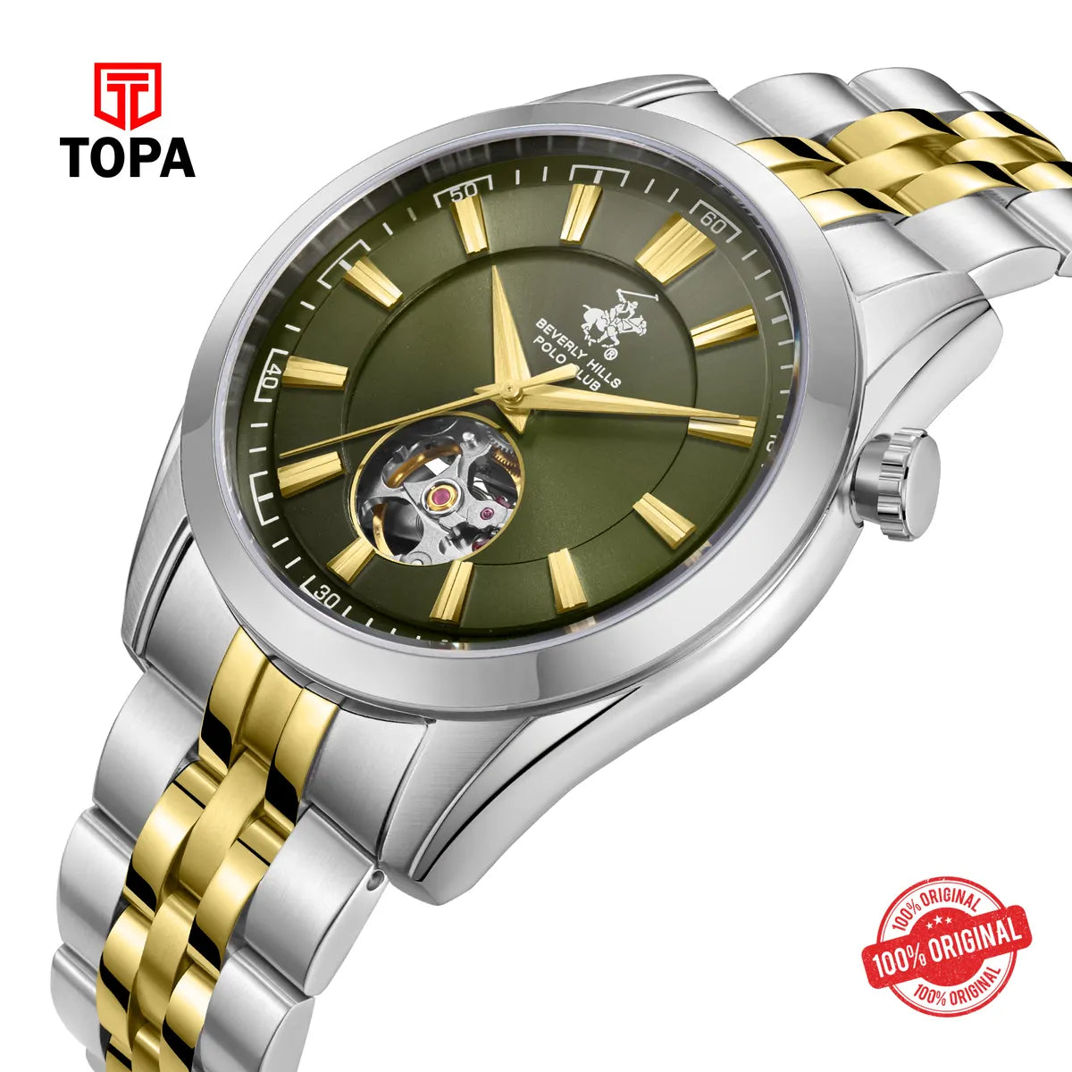 Polo Men's Stainless Steel Watch BP3816X.270 - Topa