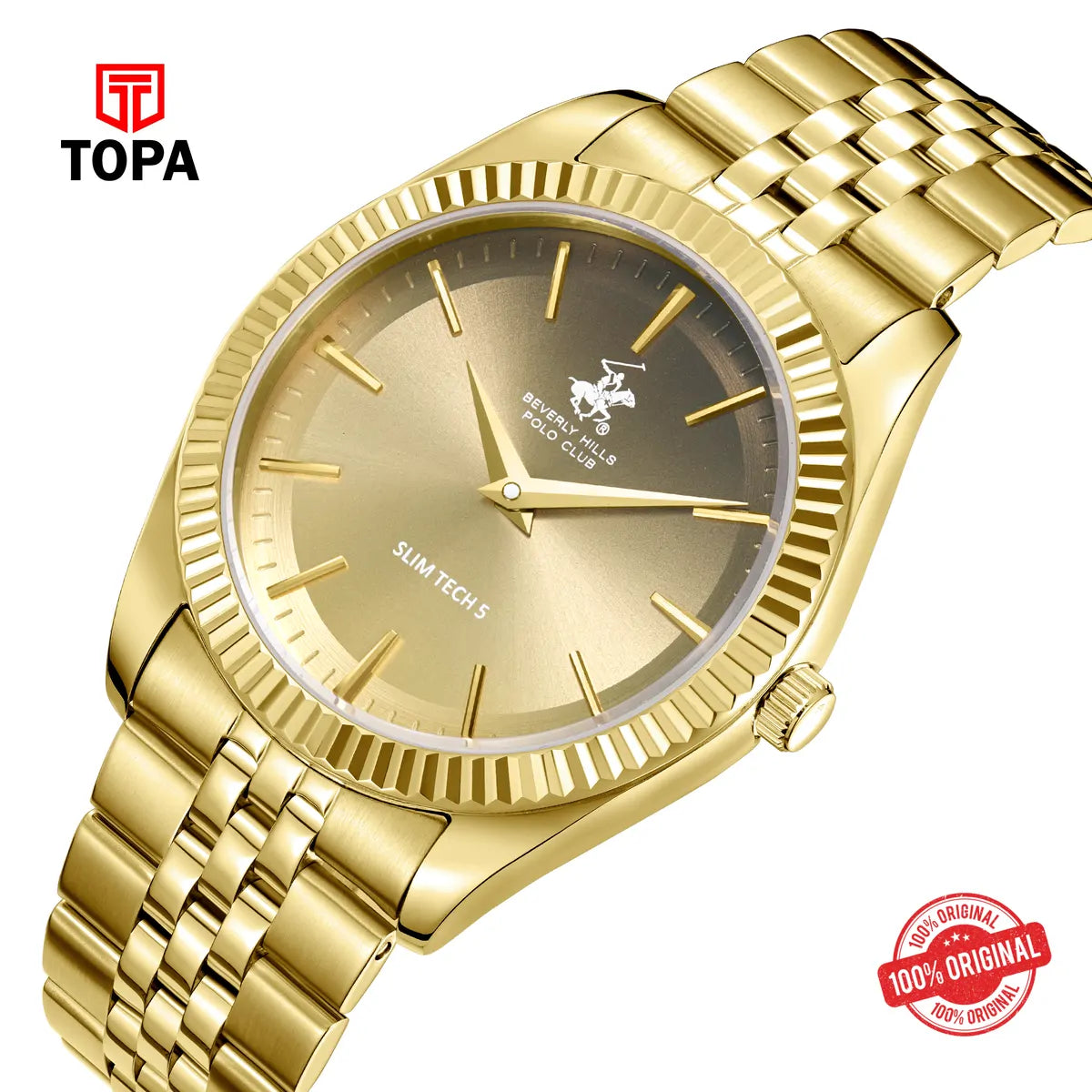 Polo Men's Stainless Steel Watch BP3830X.160 - Topa