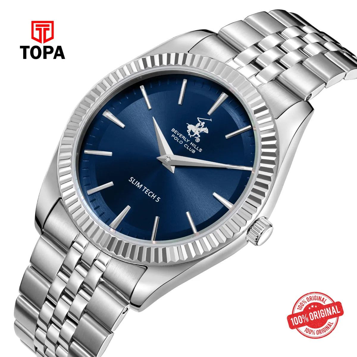 Polo Men's Stainless Steel Watch BP3830X.390 - Topa