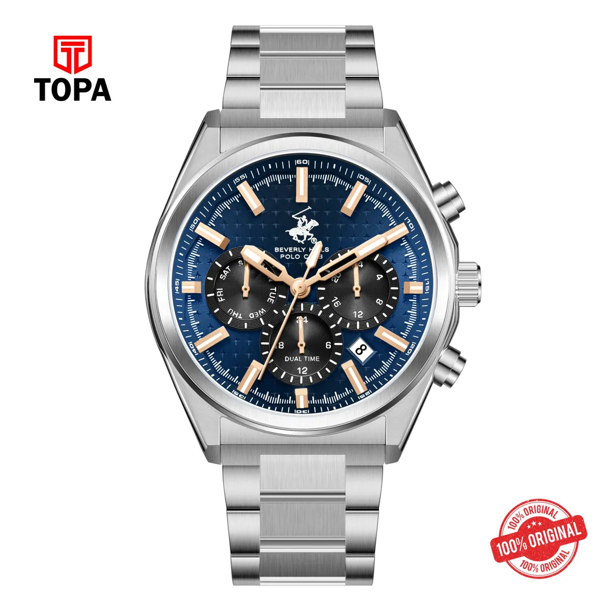 Polo Men's Stainless Steel Watch BP3831X.391 - Topa
