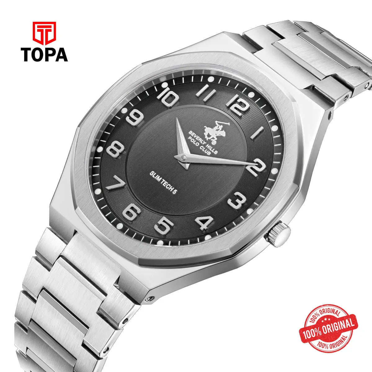 Polo Men's Stainless Steel Watch BP3832X.350 - Topa