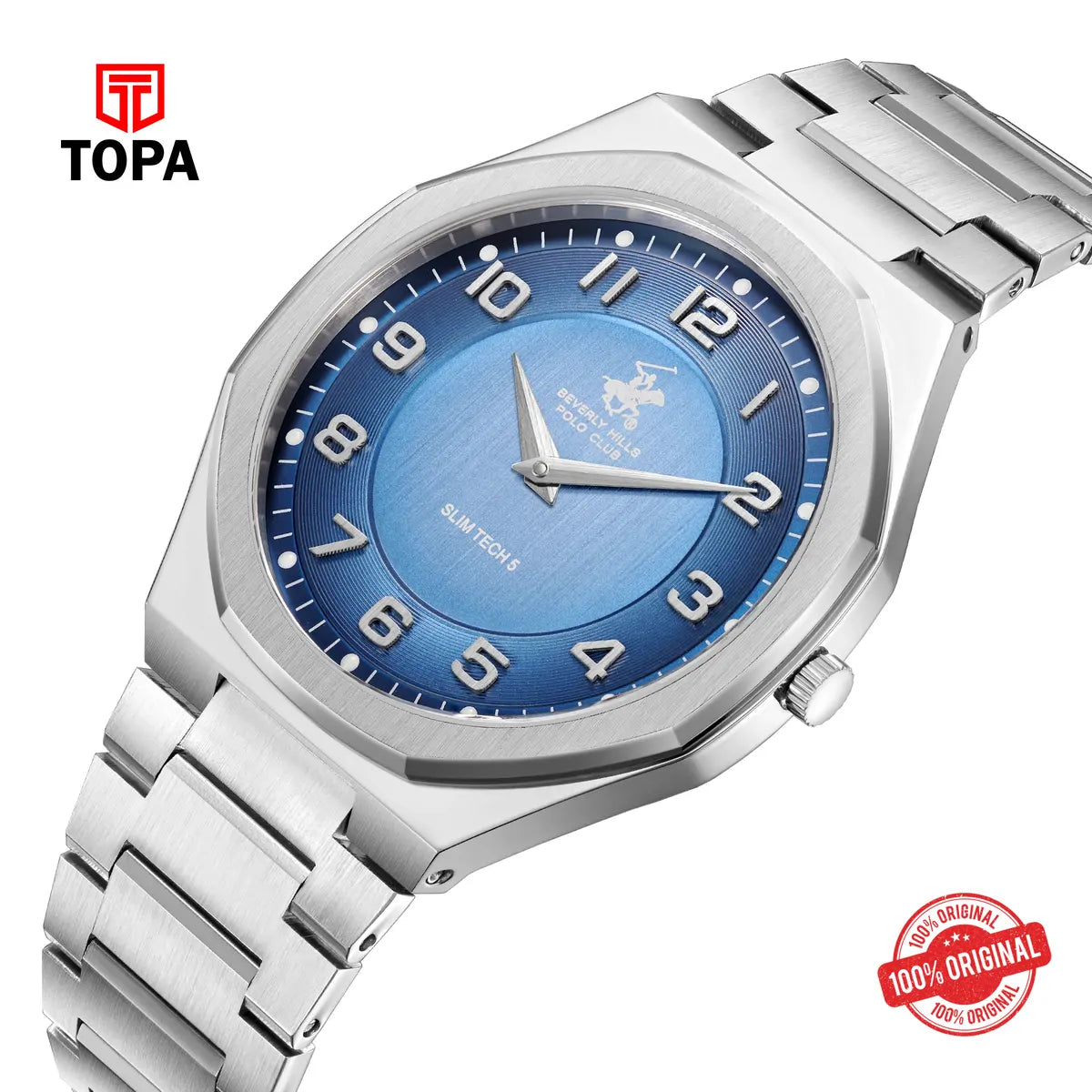 Polo Men's Stainless Steel Watch BP3832X.390 - Topa