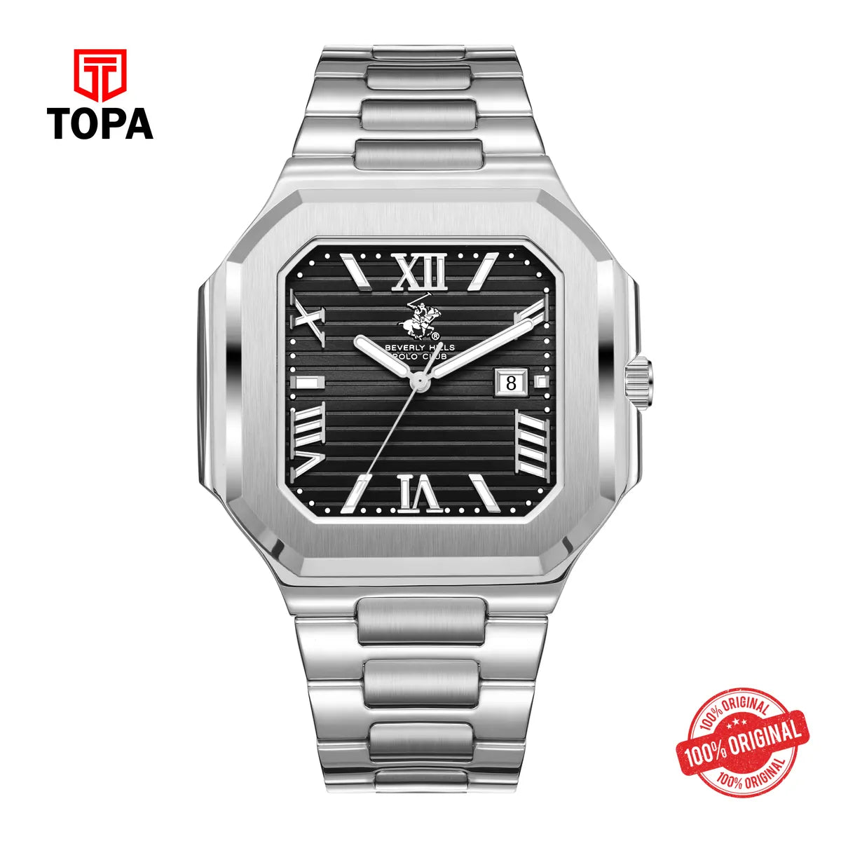 Polo Men's Stainless Steel Watch BP3845X.350 - Topa