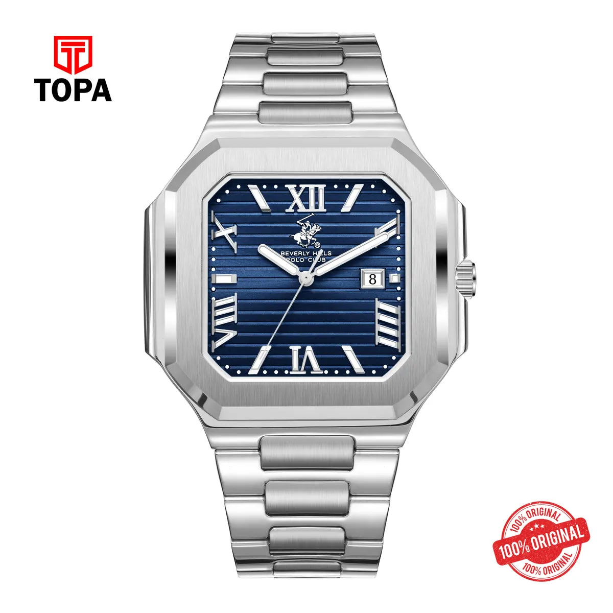 Polo Men's Stainless Steel Watch BP3845X.390 - Topa