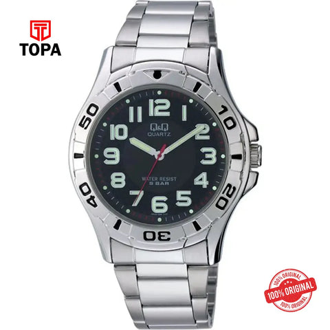 Q&Q Q626J205Y Metal Band Men Watch - Topa