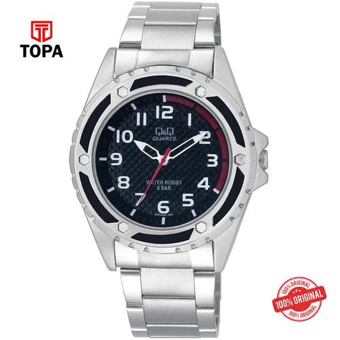 Q&Q Q654J205Y Metal Band Men Watch - Topa