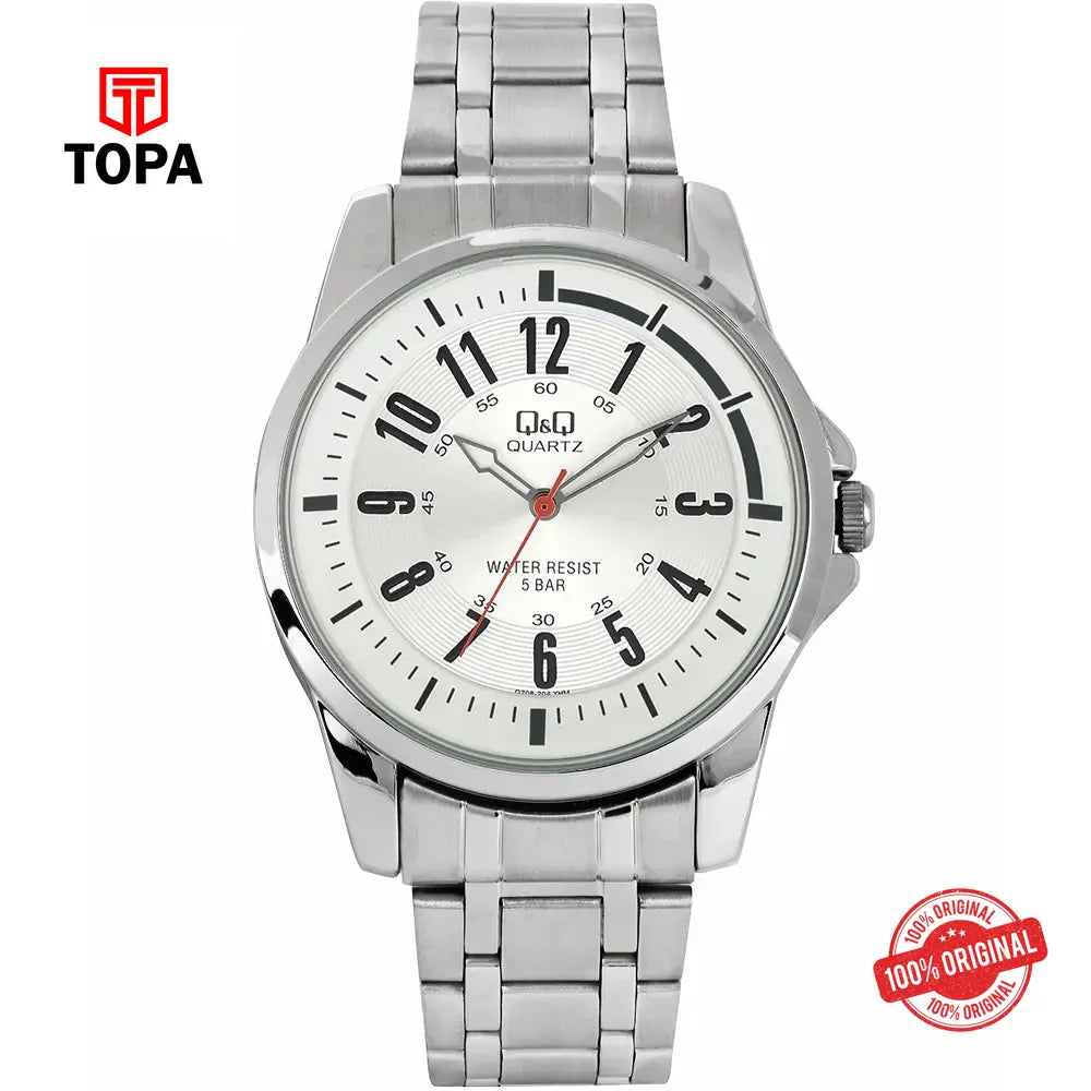 Q&Q Q708J204Y Metal Band Men Watch - Topa