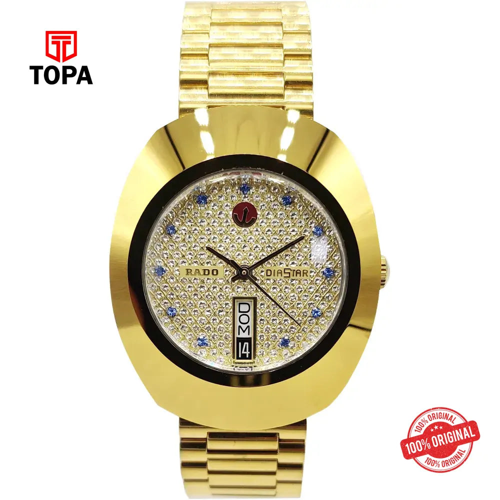 Rado 02964 Diastar Pre-Owned Metal Band Men Watch - Topa