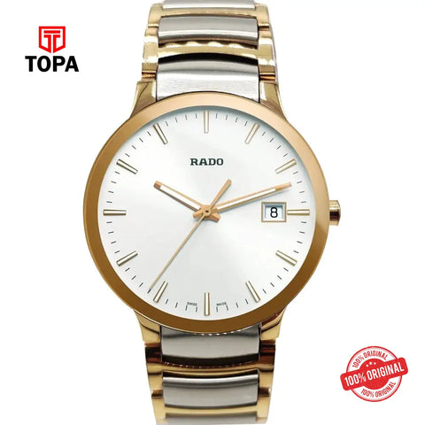 Rado 02965 Pre-Owned Metal Band Men Watch - Topa