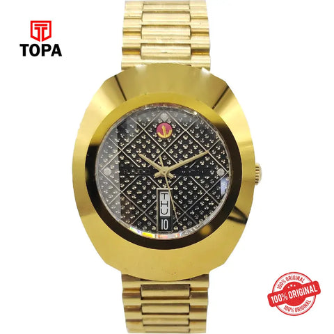 Rado 02977 Diastar Pre-Owned Metal Band Men Watch - Topa