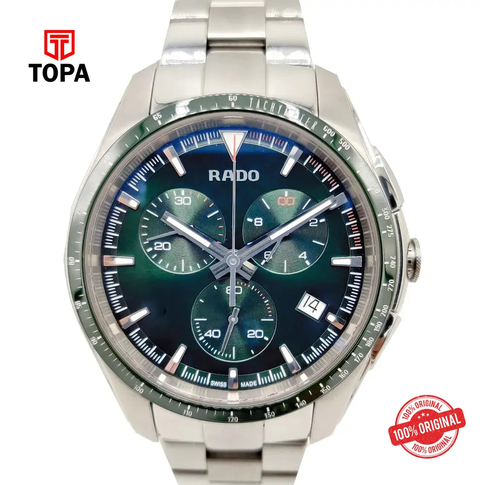 Rado 02980 HyperChrome Pre-Owned Metal Band Men Watch - Topa