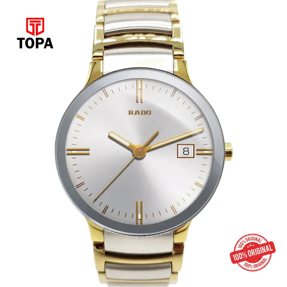 Rado 02982 Pre-Owned Metal Band Men Watch - Topa