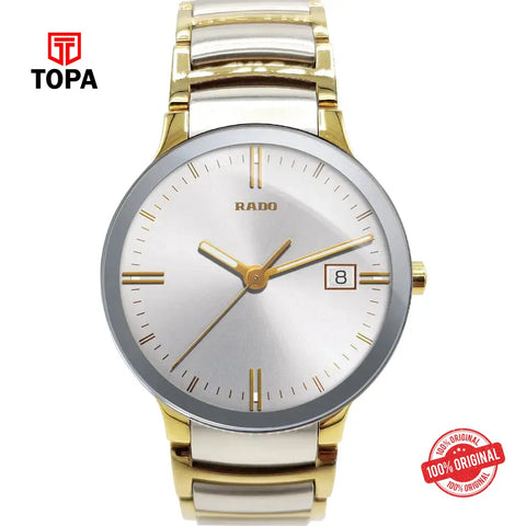 Rado 02982 Pre-Owned Metal Band Men Watch - Topa