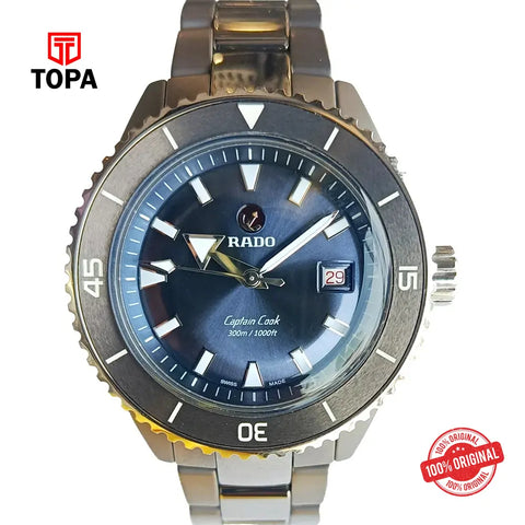 Rado Captain Cook Automatic R32144202 (03059) Pre-Owned Men Watch - Topa