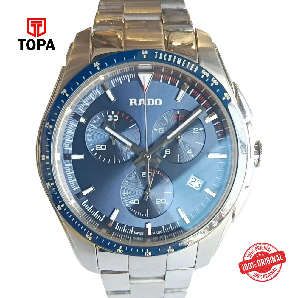 Rado HypreChrome R32259203 (02916) Pre-Owned Men Watch - Topa