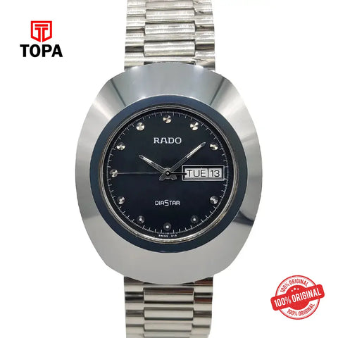 Rado R12391153 (02995) Diastar Pre-Owned Metal Band Men Watch - Topa