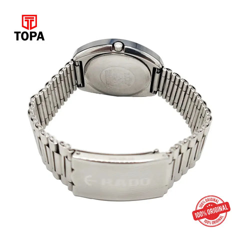 Rado R12391153 (02995) Diastar Pre-Owned Metal Band Men Watch - Topa