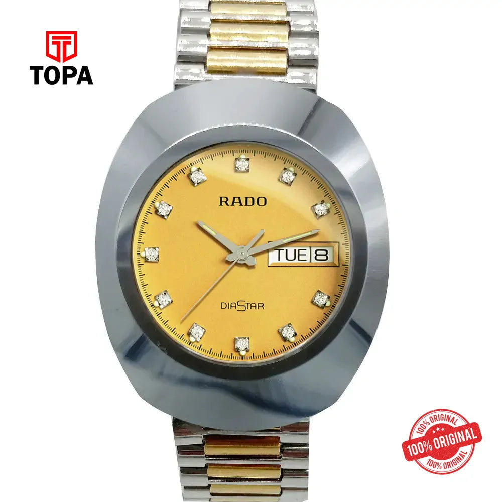 Rado R12391633 (02973/0271) Pre-Owned Metal Band Men Watch - Topa