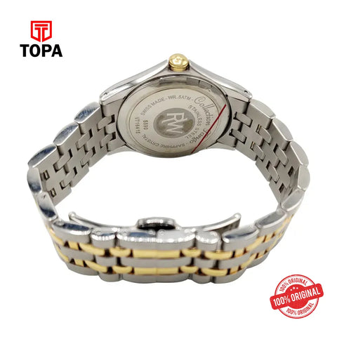 Raymond Well 02978 Pre-Owned Metal Band Men Watch - Topa