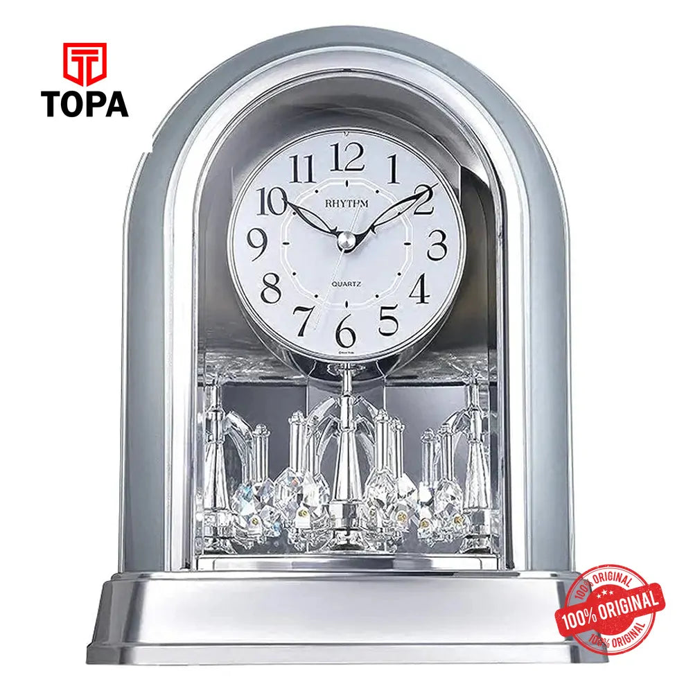 Rhythm 4SG696WR19 Pendulum Table Clock - Topa