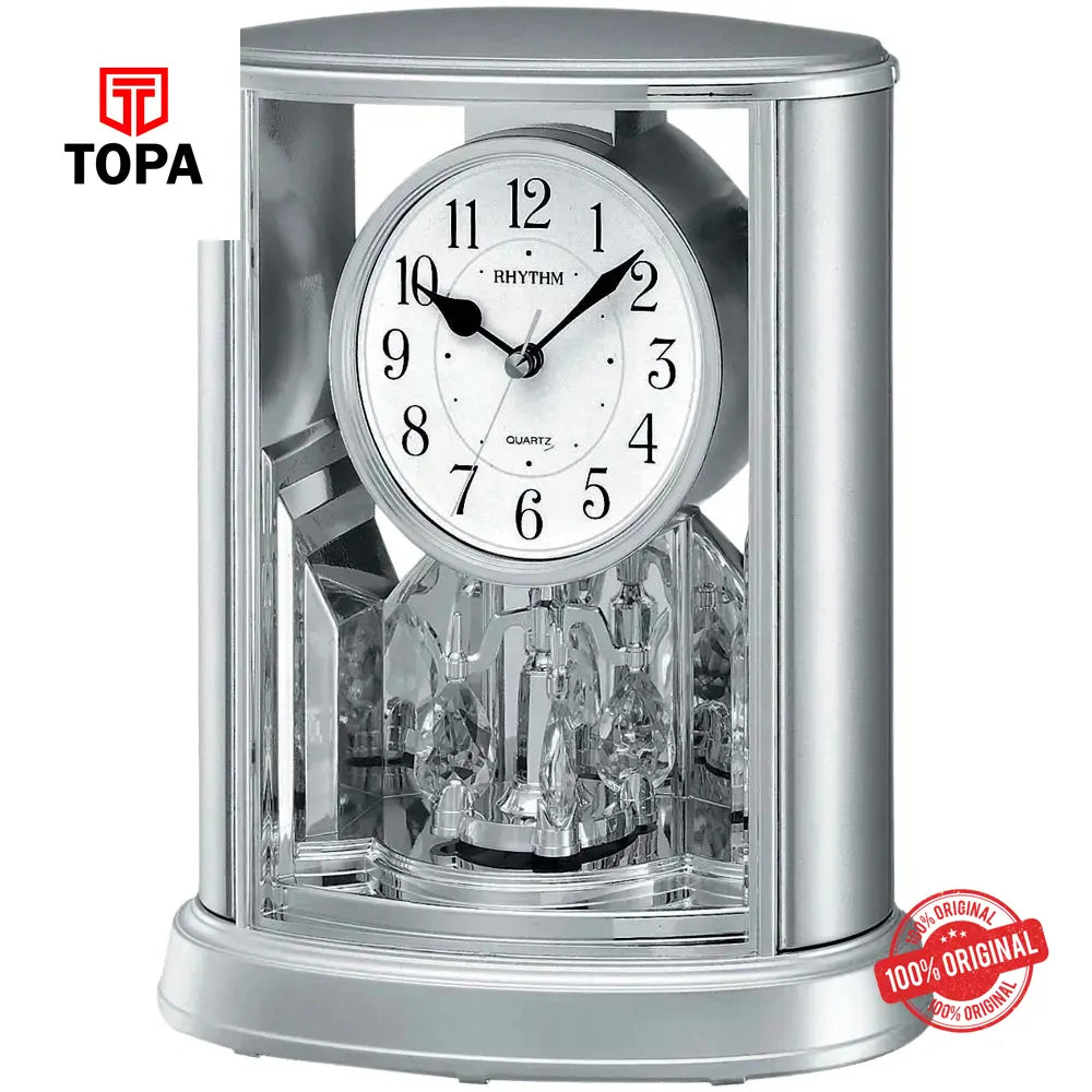 Rhythm 4SG724WR19 Rotating Pendulum Clock - Topa