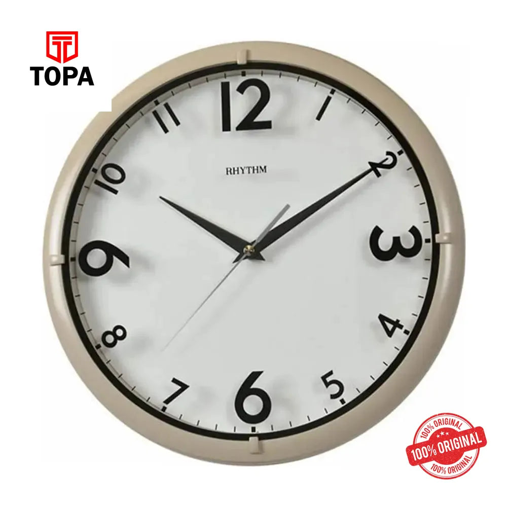 Rhythm CMG514NR38 Basic Wall Clock - Topa