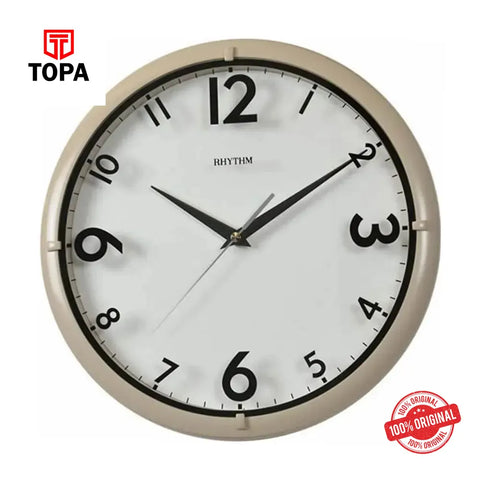 Rhythm CMG514NR38 Basic Wall Clock - Topa
