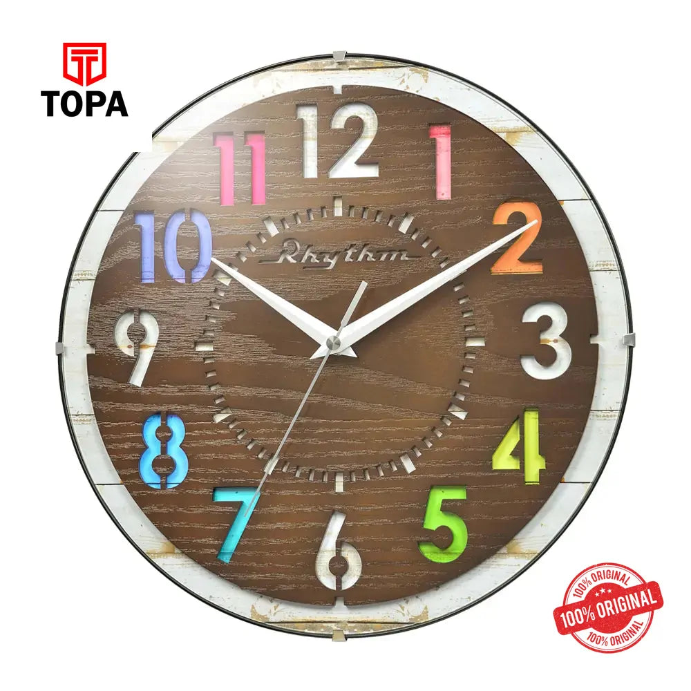 Rhythm CMG778NR06 Wall Clock - Topa