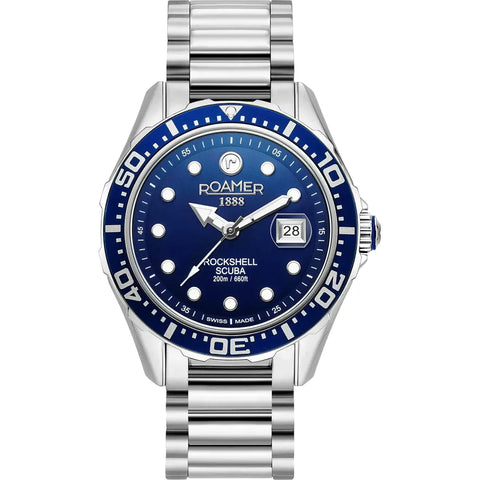 Roamer Rockshell Mark III Scuba 220858 41 45 50 Swiss watch