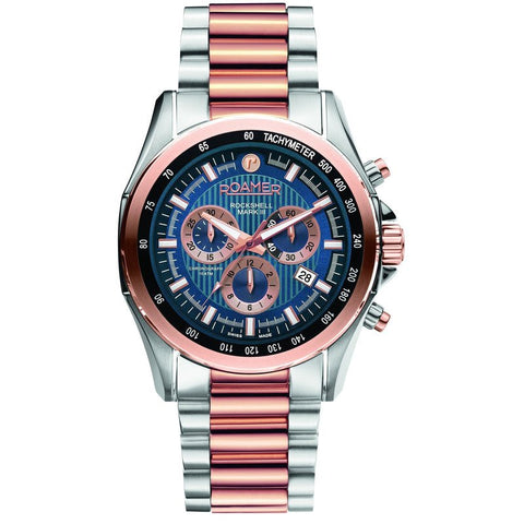 Roamer Rockshell Mark III Chrono 220837 49 45 20 Swiss watch