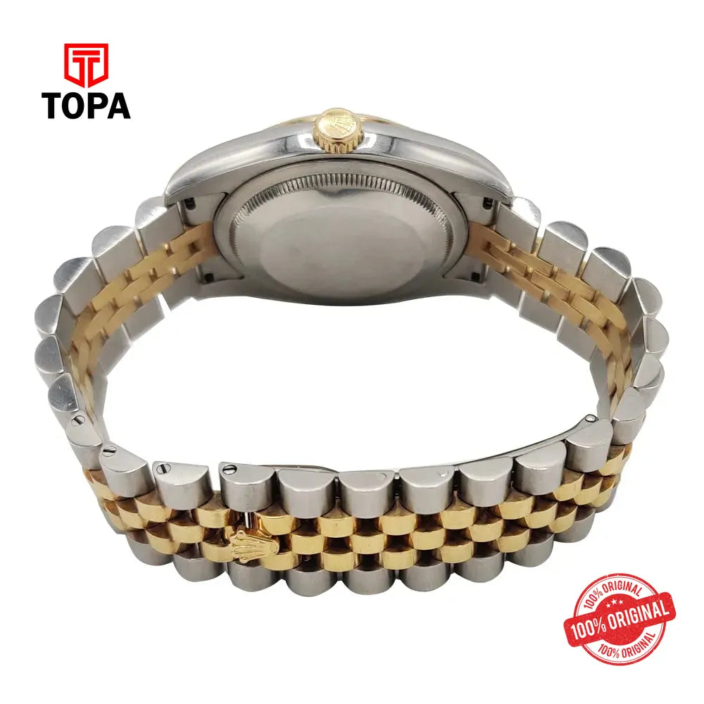 Rolex 116203 Datejust Pre-Owned Metal Band Men Watch - Topa