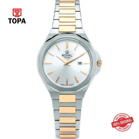 Royal London 21480-03 Metal Band Women Watch - Topa