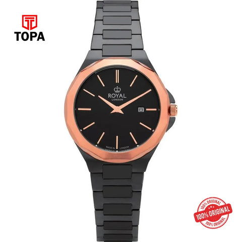 Royal London 21480-05 Metal Band Women Watch - Topa
