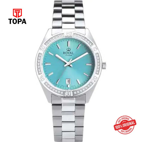 Royal London 21504-04 Metal Band Women Watch - Topa