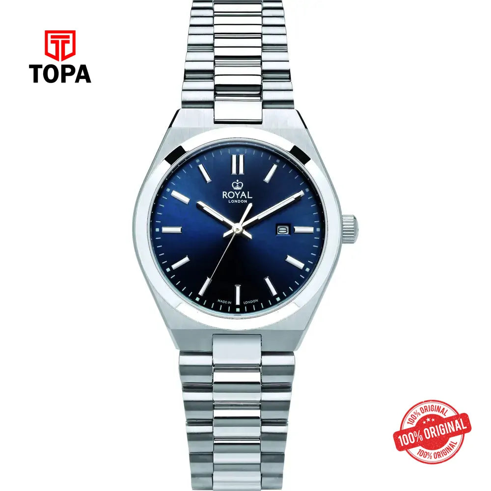 Royal London 21508-03 Metal Band Women Watch - Topa
