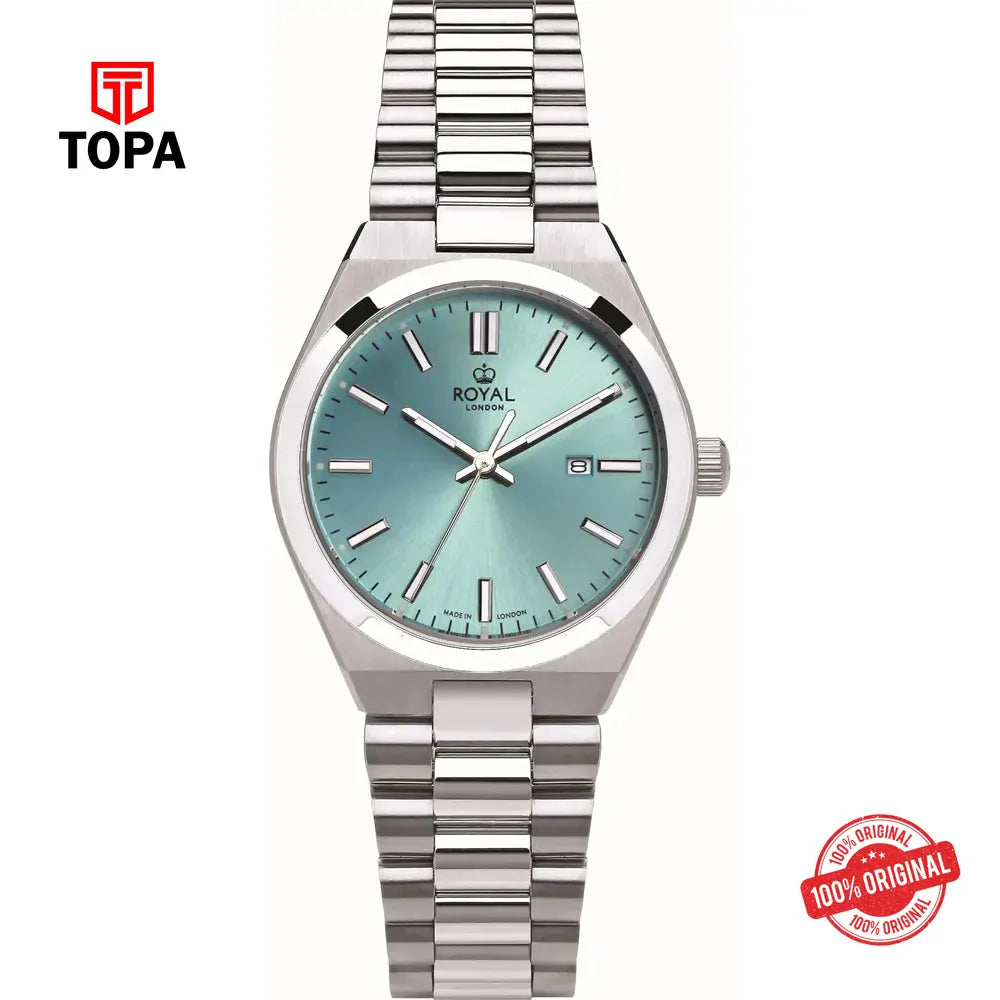 Royal London 21508-04 Metal Band Women Watch - Topa