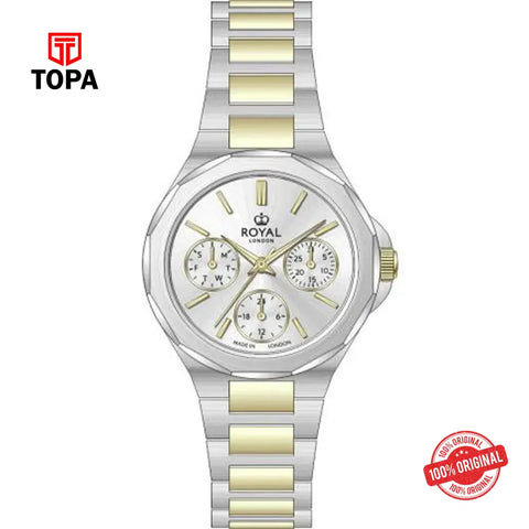 Royal London 21509-02 Metal Band Women Watch - Topa
