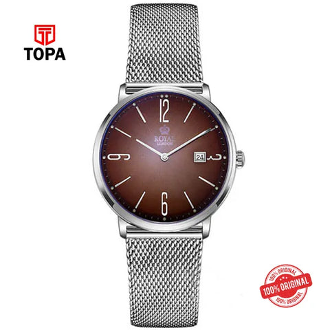 Royal London 41369-13 Mesh Chain Men's Watch - Topa