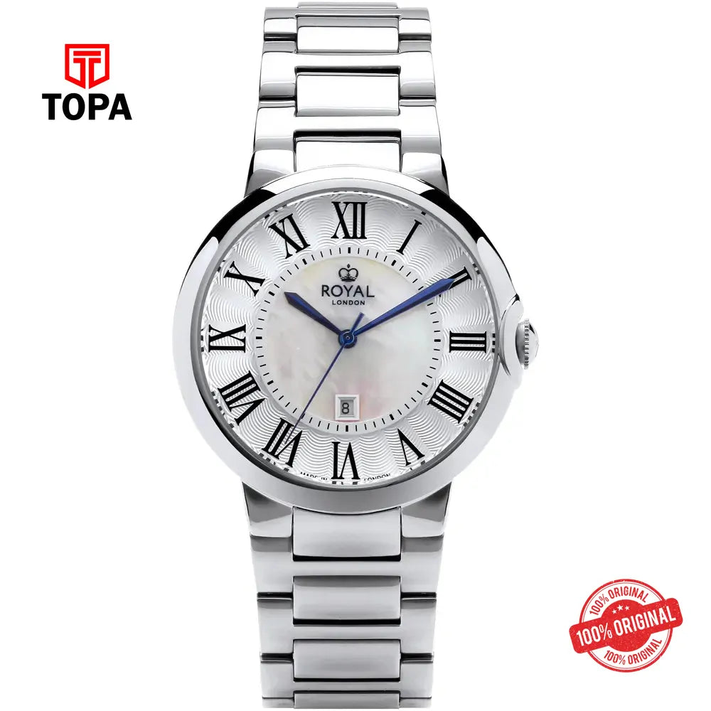 Royal London 41501-01 Metal Band Men Watch - Topa