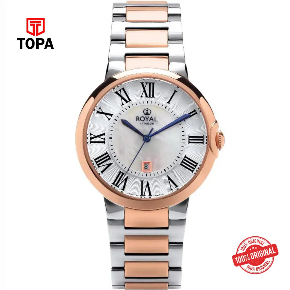 Royal London 41501-06 Metal Band Men Watch - Topa